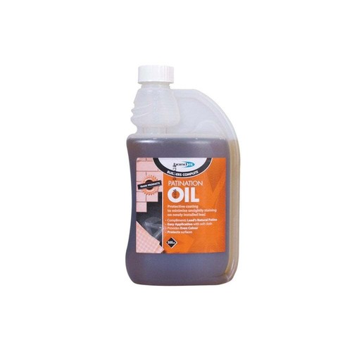 Bond IT Patination Oil for Lead Flashing Protection Coating Minimise