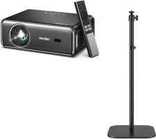 EAZZE D1 Pro Smart Projector with 360° Rotatable 15.75"-47.24" Height Adjustable