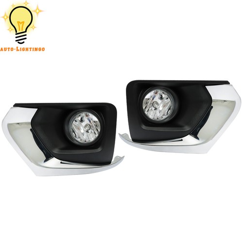 Driving Fog Lights Lamps+Bezel+Harness +Switch Kits For 2018-2021 Chevy Traverse - Picture 3 of 10