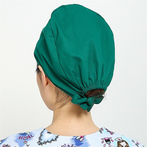 Womens/Mens Florals Printed Cap Scrub Hat/Cap Head Wear Adjustable Accessories - Picture 478 of 660