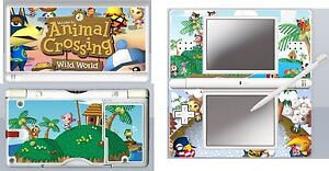 Nintendo Ds Lite Animal Crossing 4 Piece Decal Sticker Skin Ebay