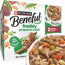 Purina Beneful Protein Gravy Wet Dog Food Variety Pack 6 x 10 Oz Tubs 6.35 per gallon