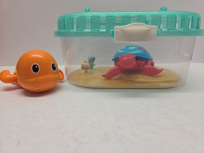 Little Live Pets Turtle Tank PlaysetInteractive Swimming Turtle + Bath Toys 
