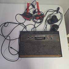 Untested Vintage Atari Console-2 Joysticks an...