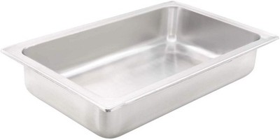 Winco C-WPF 4-Inch Dripless Water Pan, Full