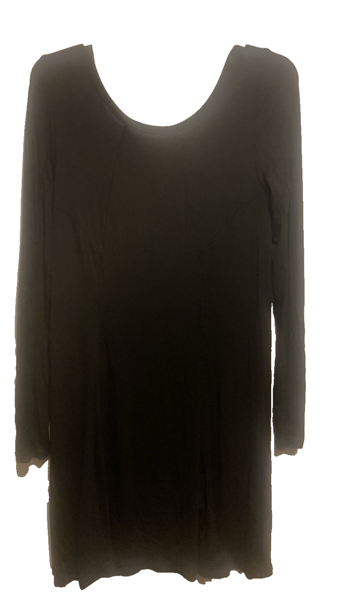 black long sleeve trapeze dress CREPE DE CHINE SILK LINED MAXI DRESS IN BLACK | CULT MIA