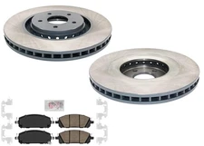 Front Disc Brake Rotors Brake Pads For Infiniti QX60 Pathfinder 2022 2023 2024