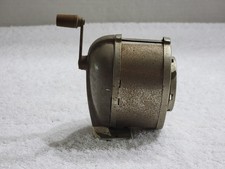Vintage H 5 Boston 8-Hole Manual Pencil Sharpener Made in USA Steel Works Great