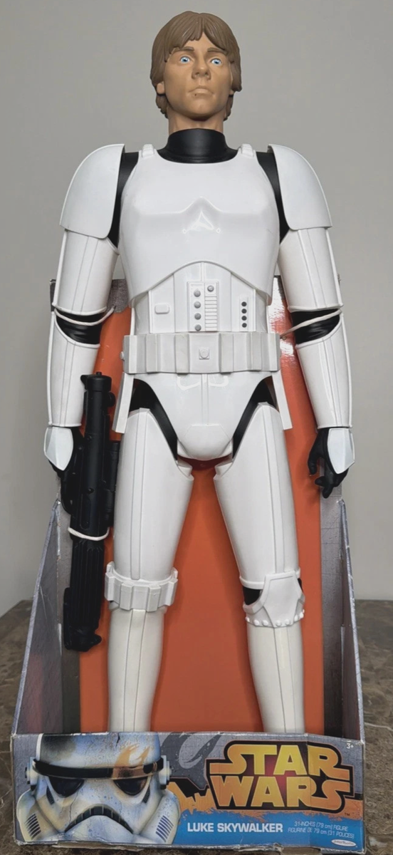 Giant Star Wars Big 31 Inch Luke Skywalker Stormtrooper Action
