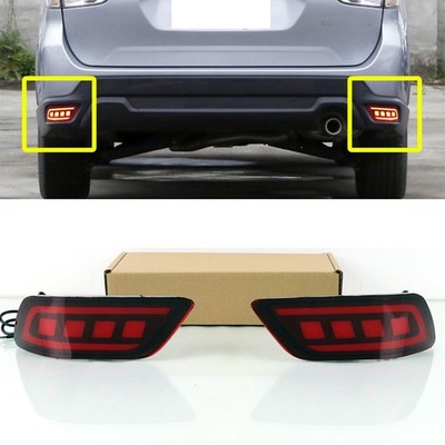 KITOCARTOP LED Rear Tail Lights Bumper Reflector Compatible with Subaru... 
