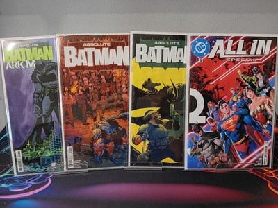DC ALL In Apecial 1st Pt. Absolute Batman 2ab1st Pt. Annual 1st Pt. Ark M.1st Pt