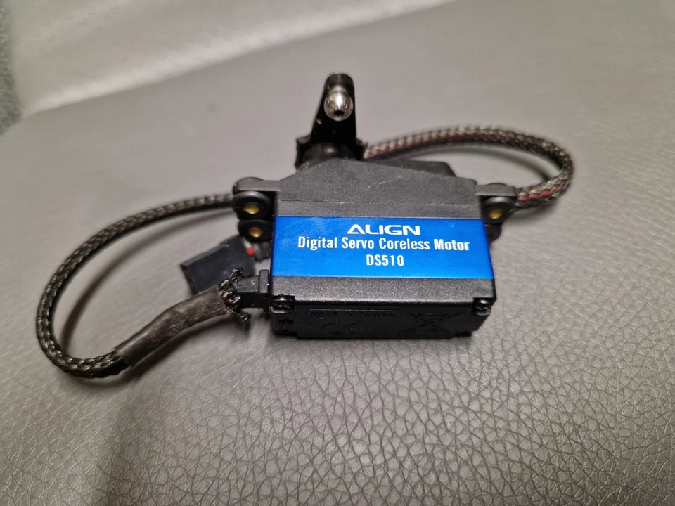 Align DS510 Digital Coreless Motor Cyclic Servo, gebraucht, sehr guter Zustand - Bild 2 von 2