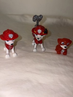 Spin Master Paw Patrol Marshall Firefighter Figures Red Helmet Preschool Toy