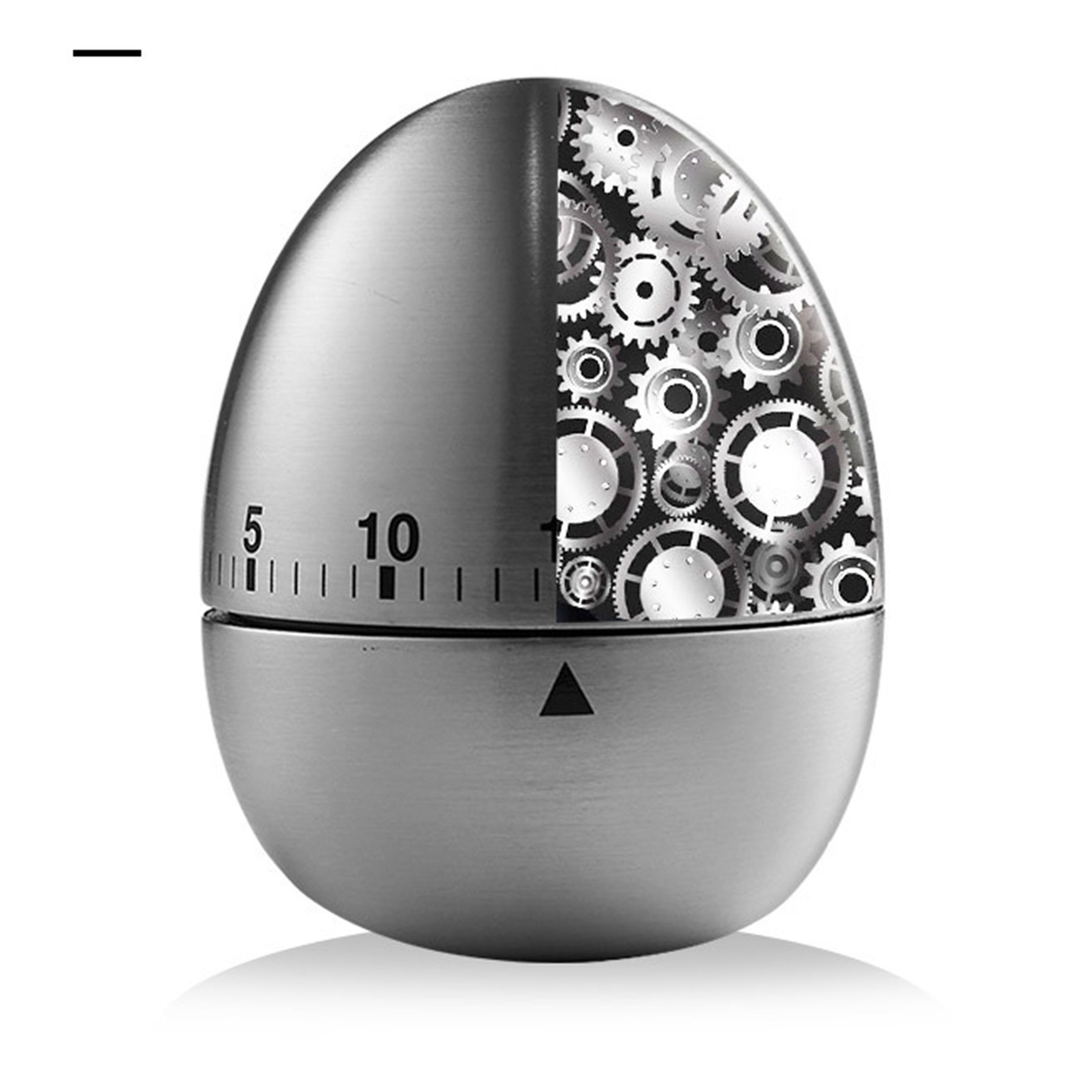 New Egg Timer Stainless Steel Non Slip Base 60mins Mechanical Kitchen Timer For.