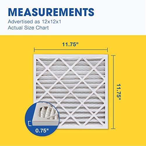 AREOSTAR AEROSTAR 12X12X1 AIR FILTER MERV 11 - PACK OF 6 - WHITE - Bild 3 von 5