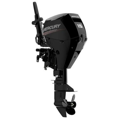 2025 Mercury 15 HP Four Stroke Tiller Outboard 15'' shaft ME 15 EH