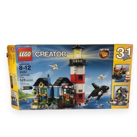 LEGO CREATOR Lighthouse Point 31051 Complete w/ Box Separator Orca Light Works 
