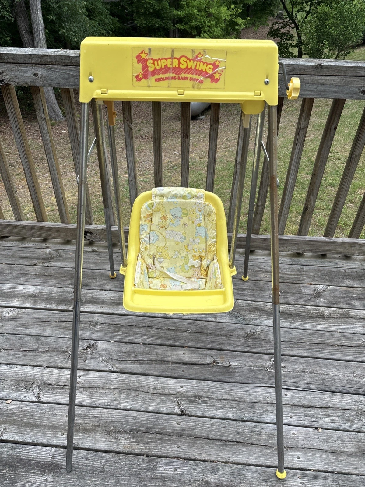 Vintage Manual Crank Baby Swing Crank Not Working
Opens in a new window or tab