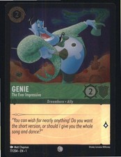 Genie - The Ever Impressive 77/204 Common The First Chapter Lorcana Cold Foil NM