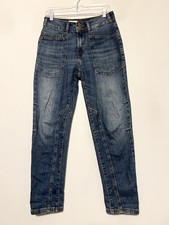 Pilcro The Wanderer Jeans Womens 25 Actual 27x28 Relaxed Tapered Denim