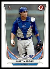 2014 Bowman Draft Picks & Prospects Matt Morgan Toronto Blue Jays #DP107