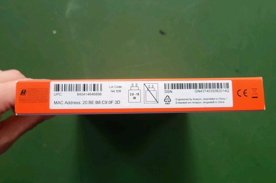 Amazon Fire HD 8 Kids Pro Tablet | Newest Gen 32GB 12 Gen. | NEU & OVP | Händler - Bild 4 von 4