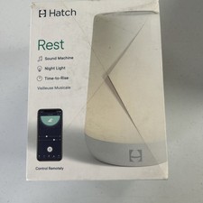OPEN BOX - Hatch Rest Baby Sound Machine, Night Light 1st Gen - White