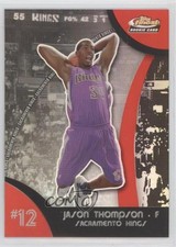 2007-08 Topps Finest 2008-09 Rookie Refractor Jason Thompson #112 7n6