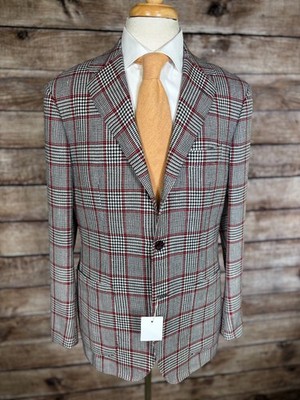 NWOT Sartorio Wool Linen Blazer Size 42 (52 EUR)