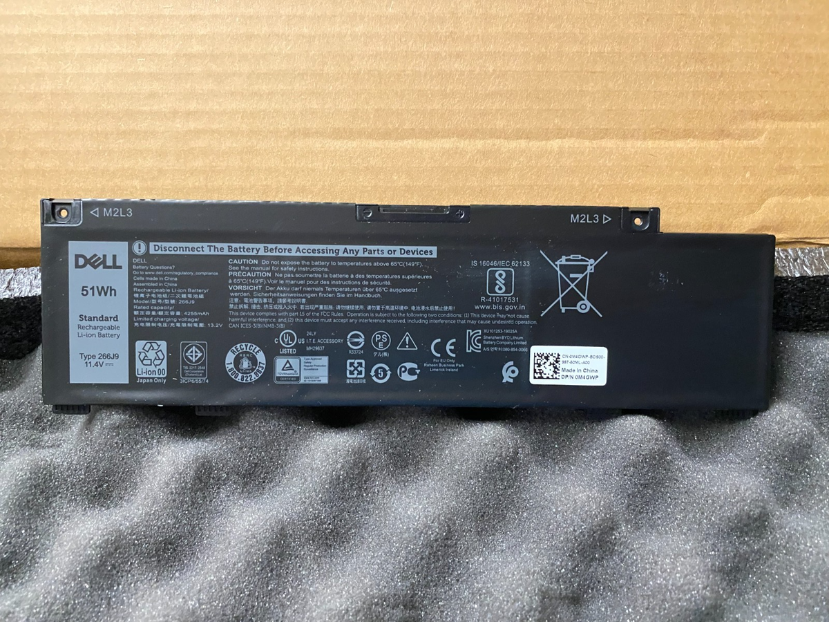 NEW Genuine Dell G3 15 3590 Battery 51Wh 11.4V M4GWP 266J9 | eBay