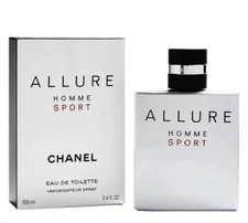 CHANEL Allure Homme Sport Eau de Toilette Spray, Regular Size 3.4 fl oz