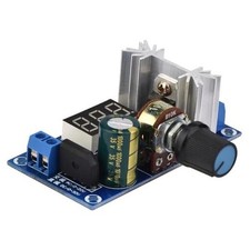 Ac Dc Voltage Regulator Adjustable, LM317 2A Digital Display Adjustable
