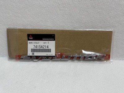 MITSUBISHI LANCER EVOLUTION 10 CZ4A  ''EVOLUTION'' Rear Emblem Budge OEM Genuine