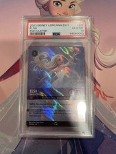 ENCHANTED Elsa Spirit of Winter Disney Lorcana 2023 The First Chapter 207 PSA 10