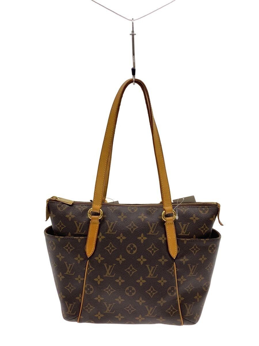 LOUIS VUITTON Tote Bag 1 Totaly PM Monogram Canvas PVC BRW Used