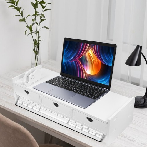 Keyboard Storage Rack Student Office Computer Monitor Desktop Stand - 第 2/12 張圖片