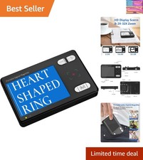3.5 Inch Digital Magnifier with 32X Zoom - Portable Vision Aid for Low Vision