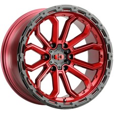 Vision 405 Korupt 18x9 6x5.5 12mm Red Wheel Rim 18 Inch