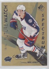 2016-17 SP Authentic Spectrum Future Watch - Level 1 Gold 39/50 Sonny Milano 0ll