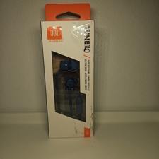 JBL Tune110 Harman Blue Pure Bass Sound Hands-Free Calls Tangle-Free With Mic