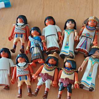 Playmobil Figuren Konvolut 10 Stück – Ägypten & Indianer/Native American