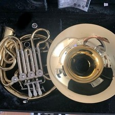 Yamaha YHR-567D Full Double French Horn Brass Musical Instrument Wind Hard Case