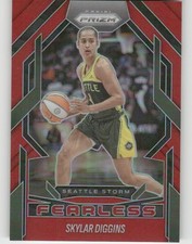 2025 Panini Prizm WNBA Fearless Red /99 - Pick Your Own