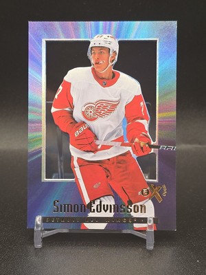 2023-24 Skybox E-X Simon Edvinsson Rookie Card #150 Hockey Card