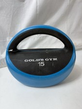 15 LB golds gym Kettlebell Purse Style Training Fitness Weight Blue