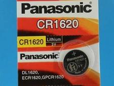 PANASONIC  CR1620  LITHIUM 3V  BATTERY  1Pc