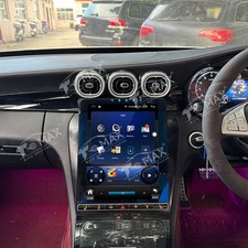 Center Console Panel Leather Sticker Console Cover Interieur Decoratie Cover Kit voor Mercedes-Benz GLC-Klasse X254 GLC260 GLC300 GLC300e AMG GLC 43 Coupe 2023 2024 Interieur (Black