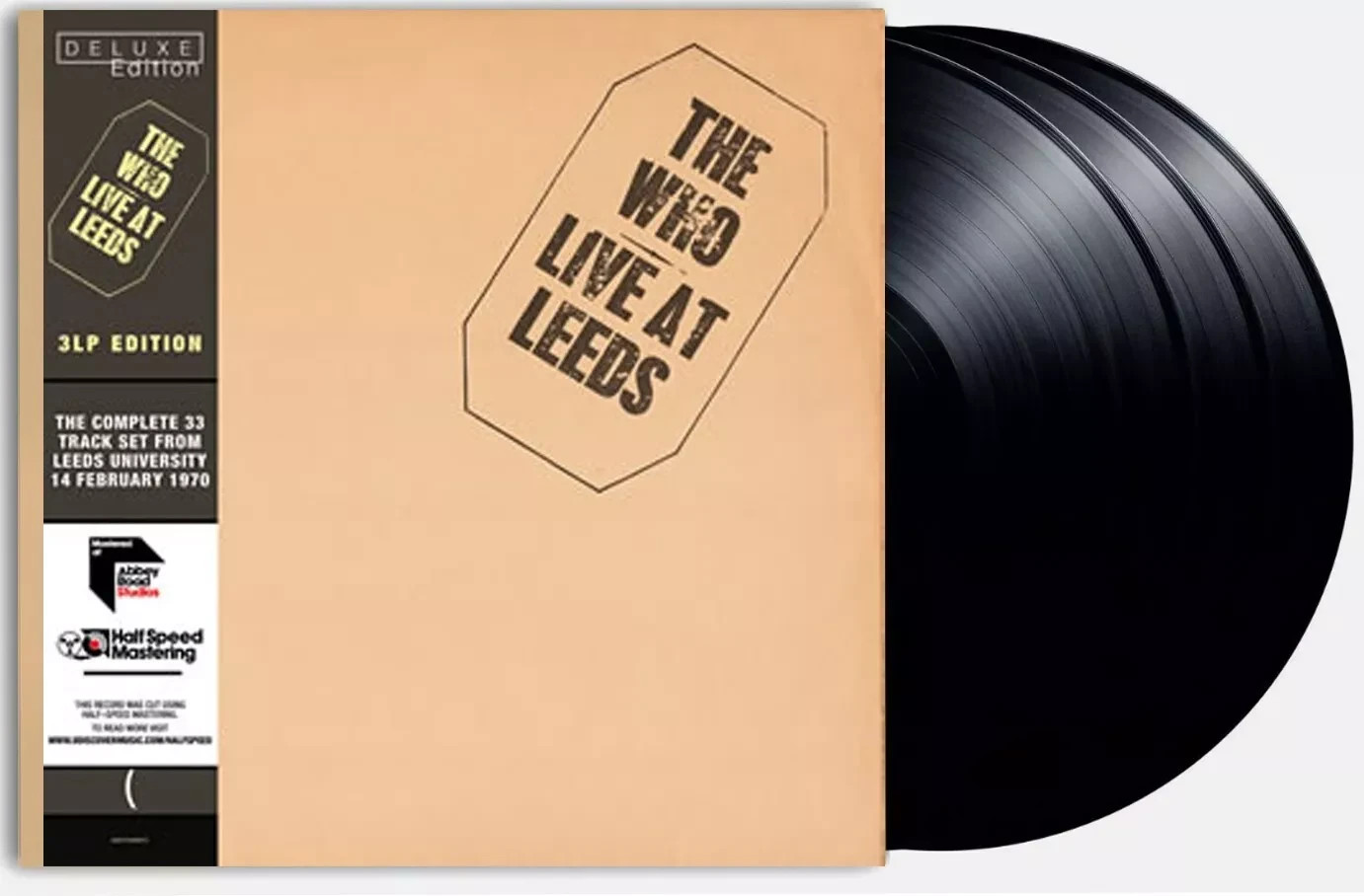 The Who - Live at Leeds [Vinyl 3LP, Deluxe, Half-Speed. 180g REMASTERED Sealed]