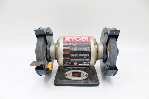 Ryobi 6" Electric Bench Grinder w. 1/2" Arbor, BGH6110SB