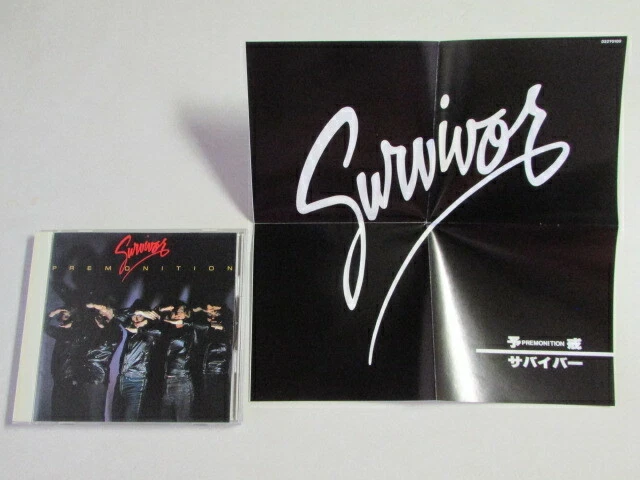 SURVIVOR PREMONITION JAPAN CD SCOTTI BROS/CANYON RECORDS D32Y0100 NO OBI VG+OOP  - Image 2 of 4